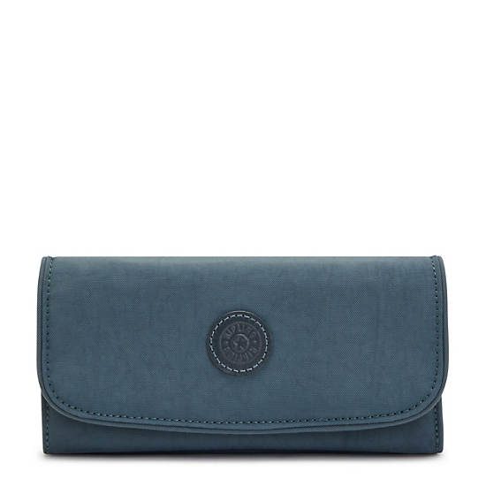 Carteras Kipling Money Land Snap Wallet Azul Marino Grises | MX 2191JP